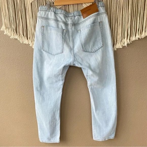 One Teaspoon Shabbies Drawstring Boyfriend Jeans - medium - Hustler Blue - Picture 6 of 14